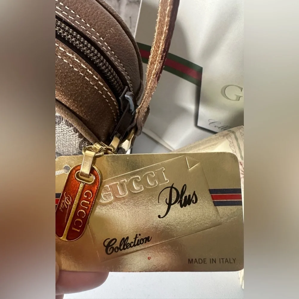 Gucci GG Plus Crossbody Shoulder Bag PVC Leather
with box & Gucci Plus COA Card - Picture 10 of 17